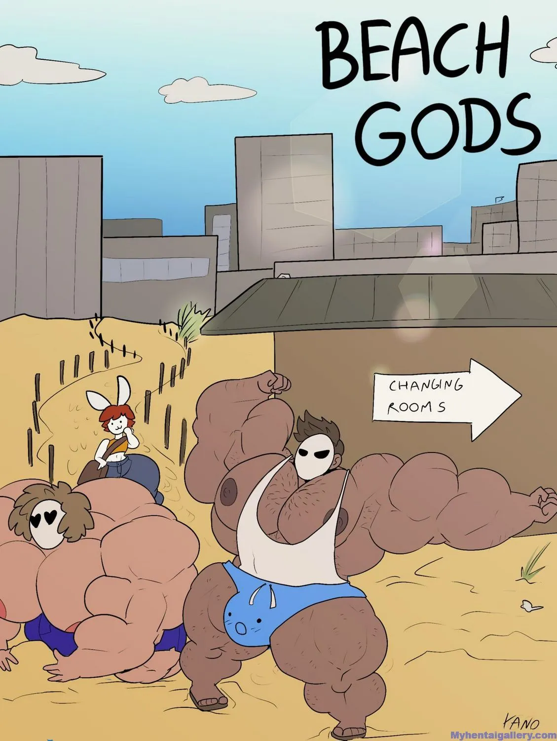 Beach Gods porno comics