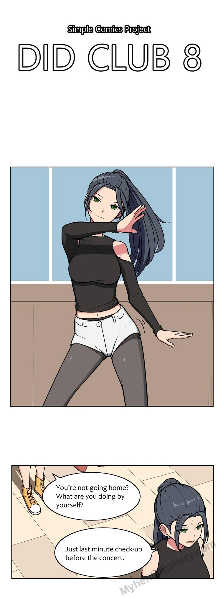 Did Club 8 porno comics