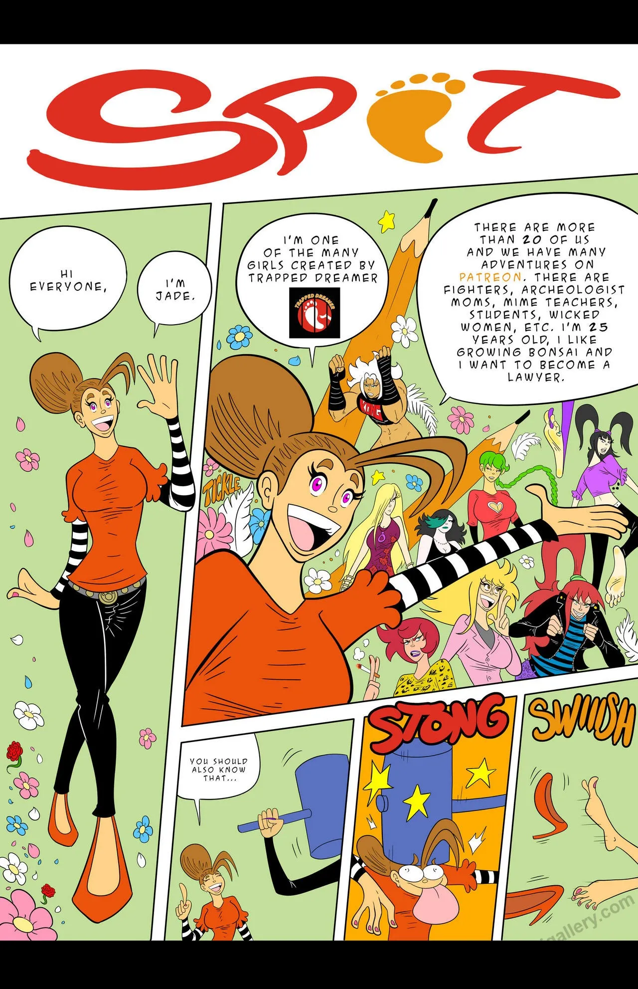 Spot porno comics Cover