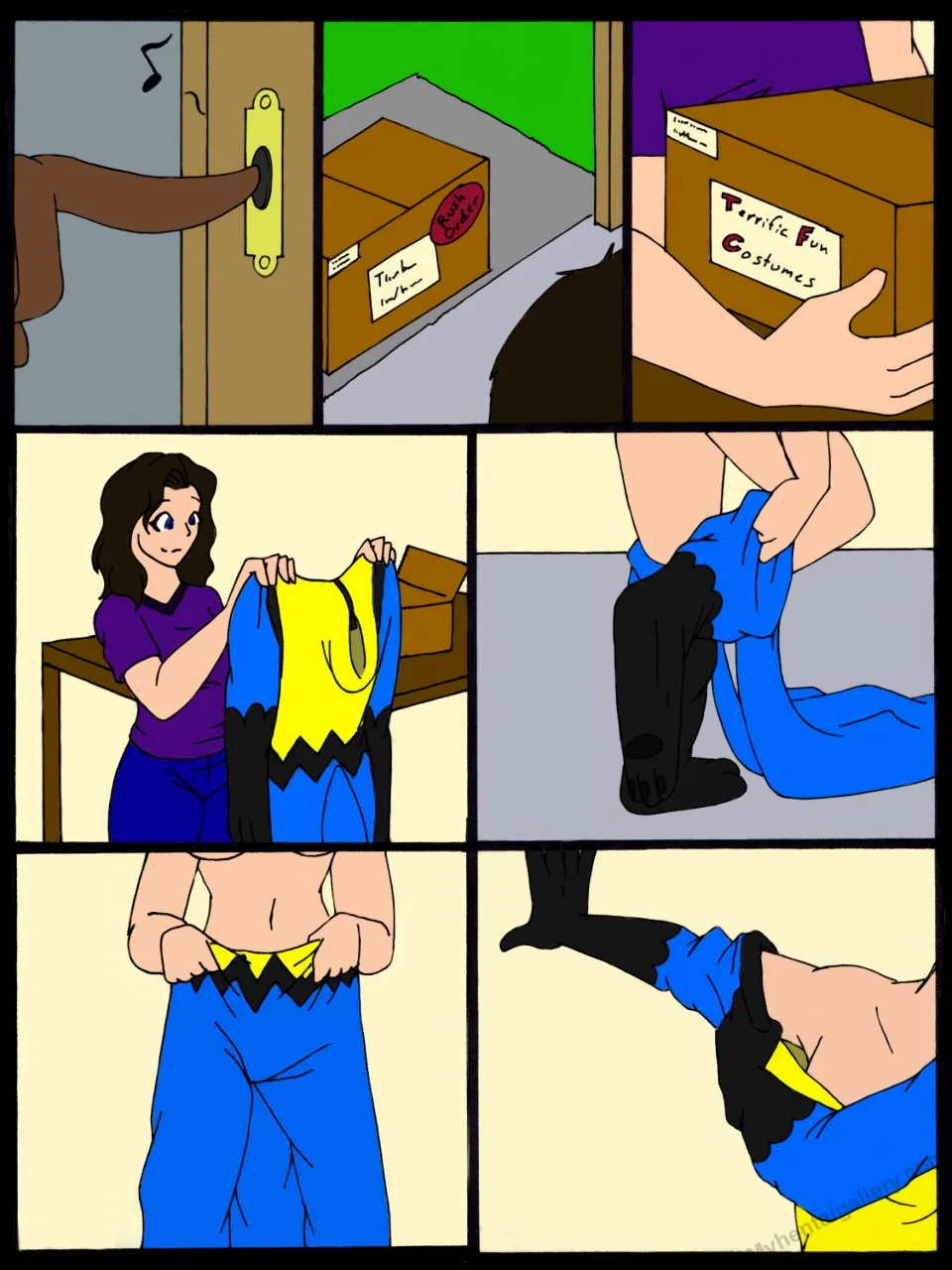 Forgotten Package porno comics