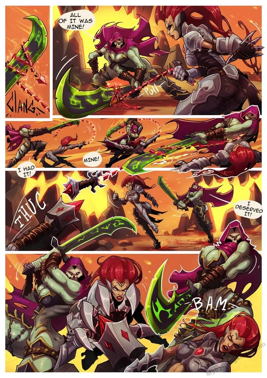 Fury Encaged porno comics