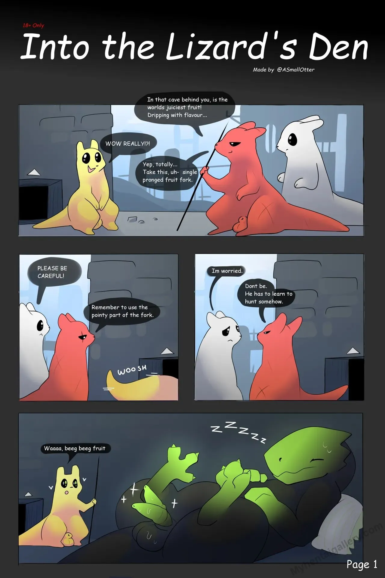 Into The Lizard's Den porno comics