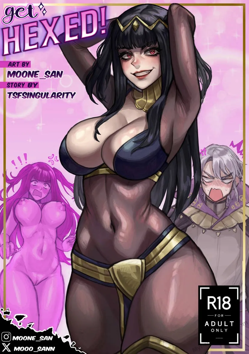 Get Hexed! porno comics Cover