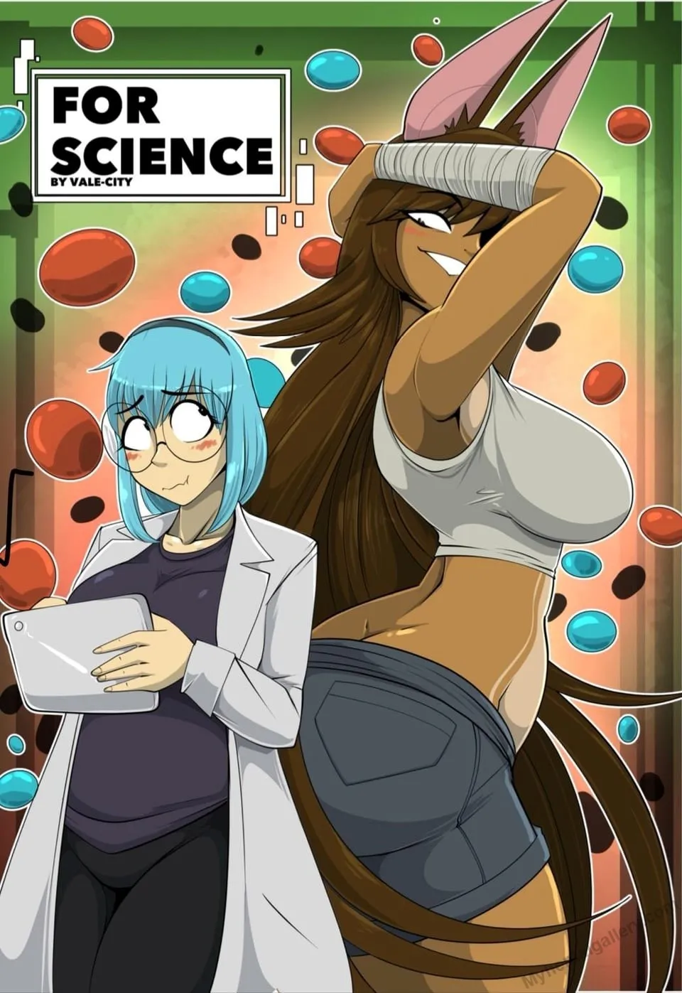 For Science porno comics Cover