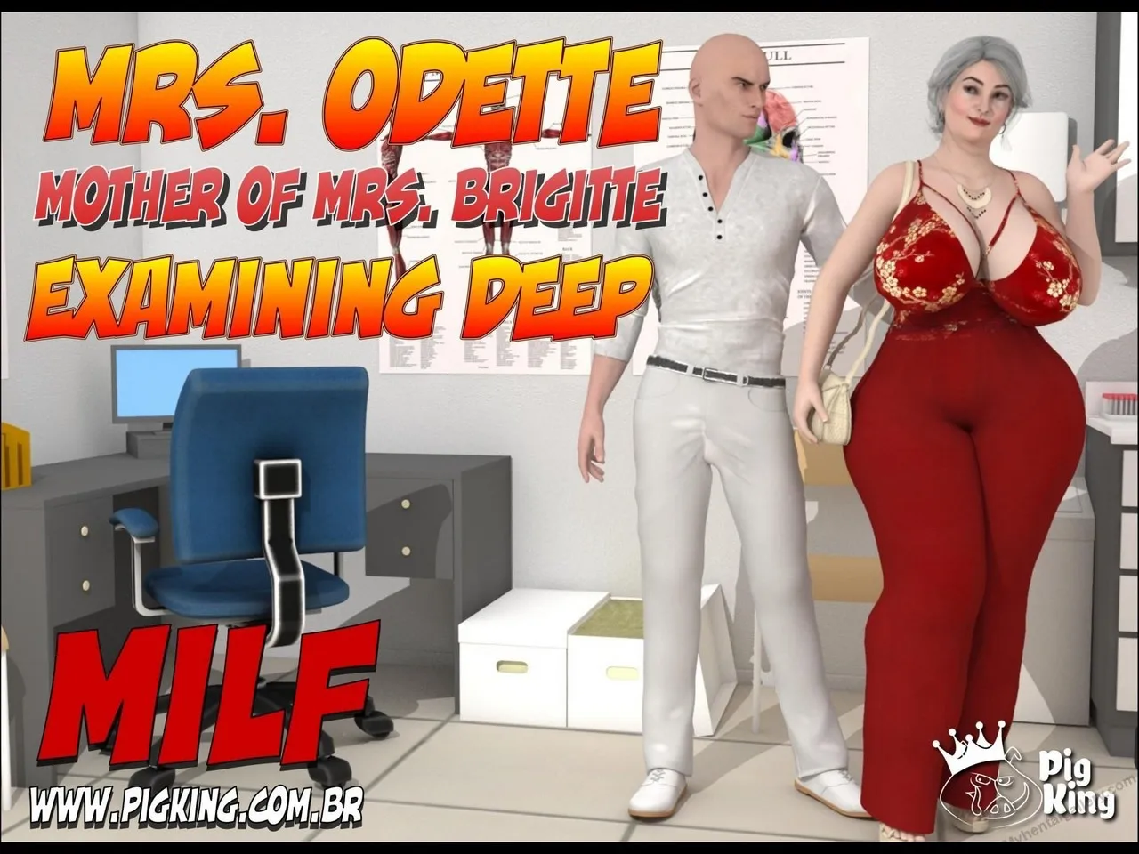 Mrs Odette - Examining Deep porno comics Cover
