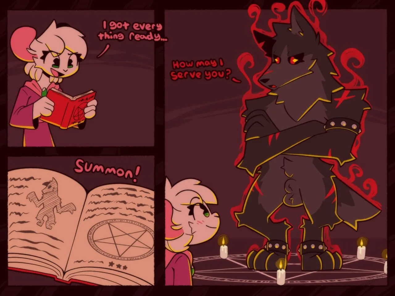 Reggie Summons A Hellhound porno comics