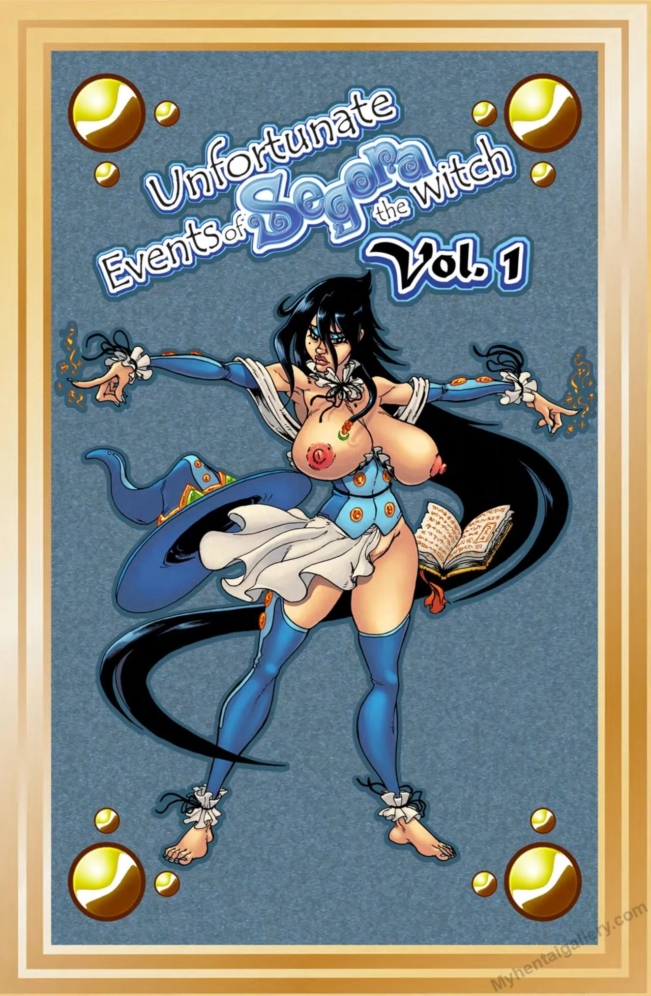 Unfortunate Events Of Segora The Witch 1 - Lake Of Tentacles porno comics Cover