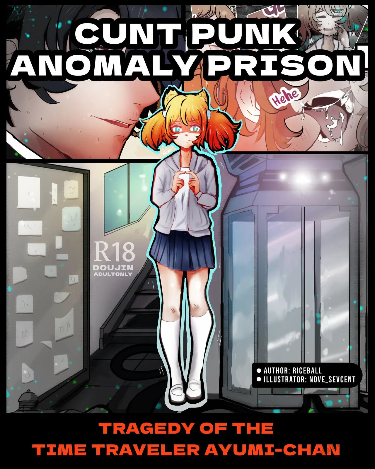 Cunt Punk Anomaly Prison - Tragedy Of The Time Traveler Ayumi-Chan porno comics Cover