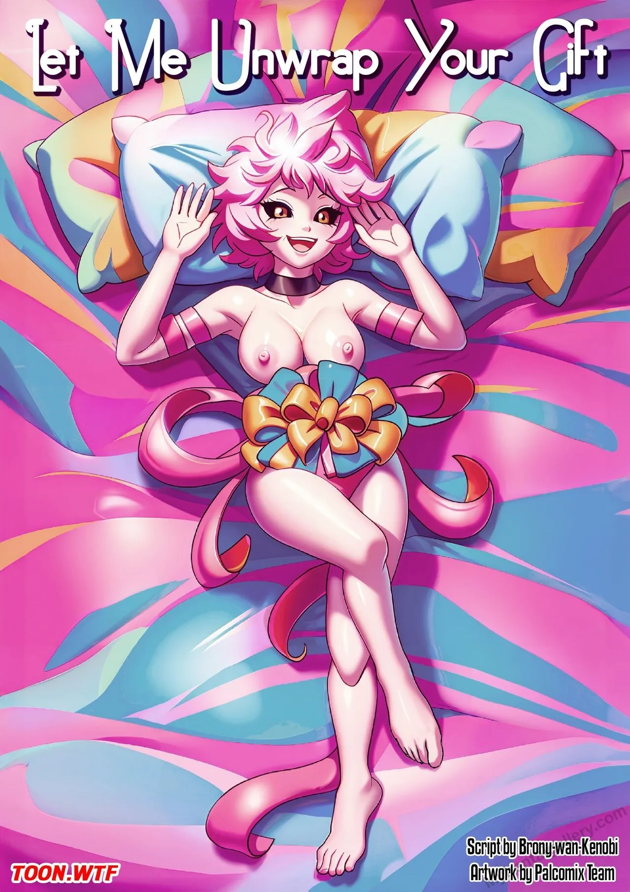 Let Me Unwrap Your Gift porno comics Cover