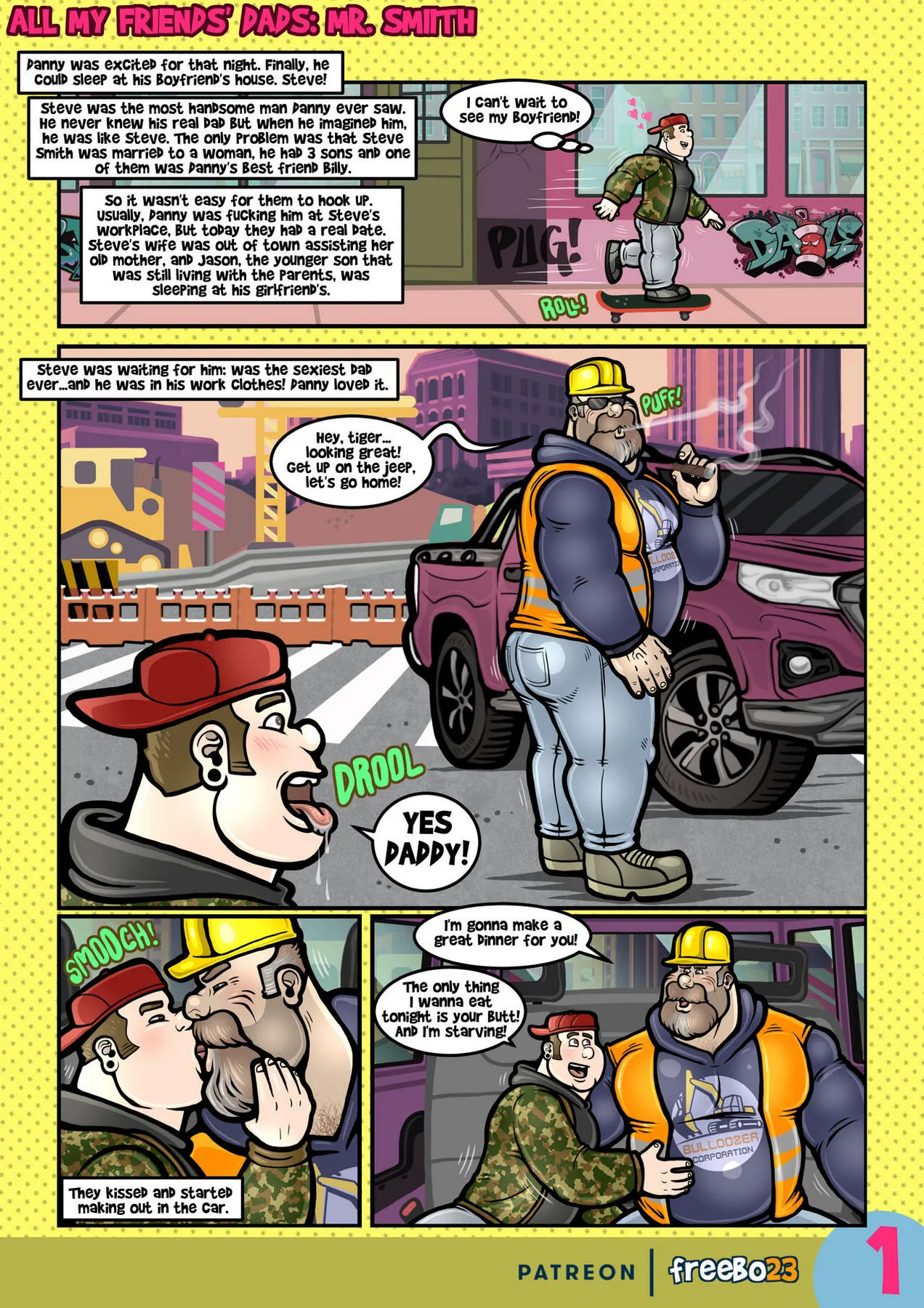 All My Friends' Dads 1 - Mr Smith porno comics Cover