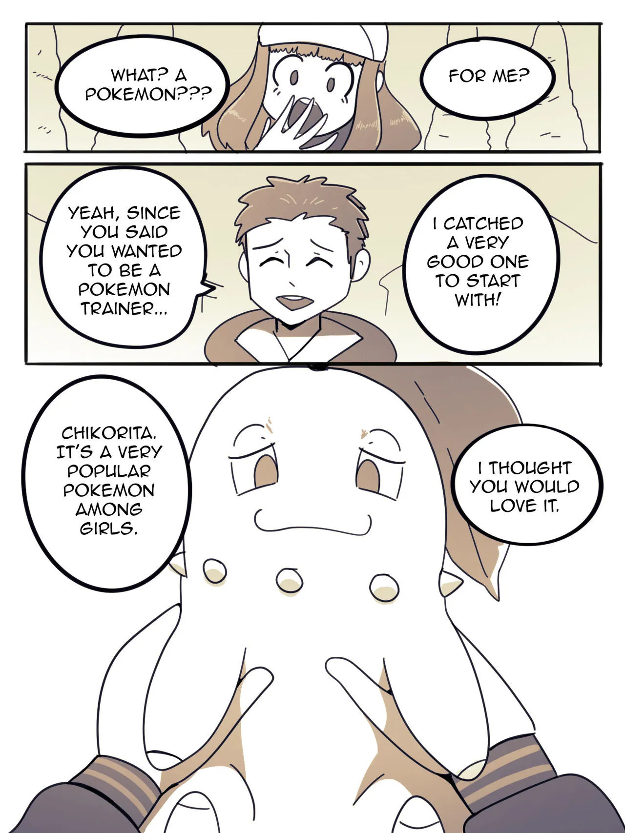 Chikorita Is My Best Friend! porno comics