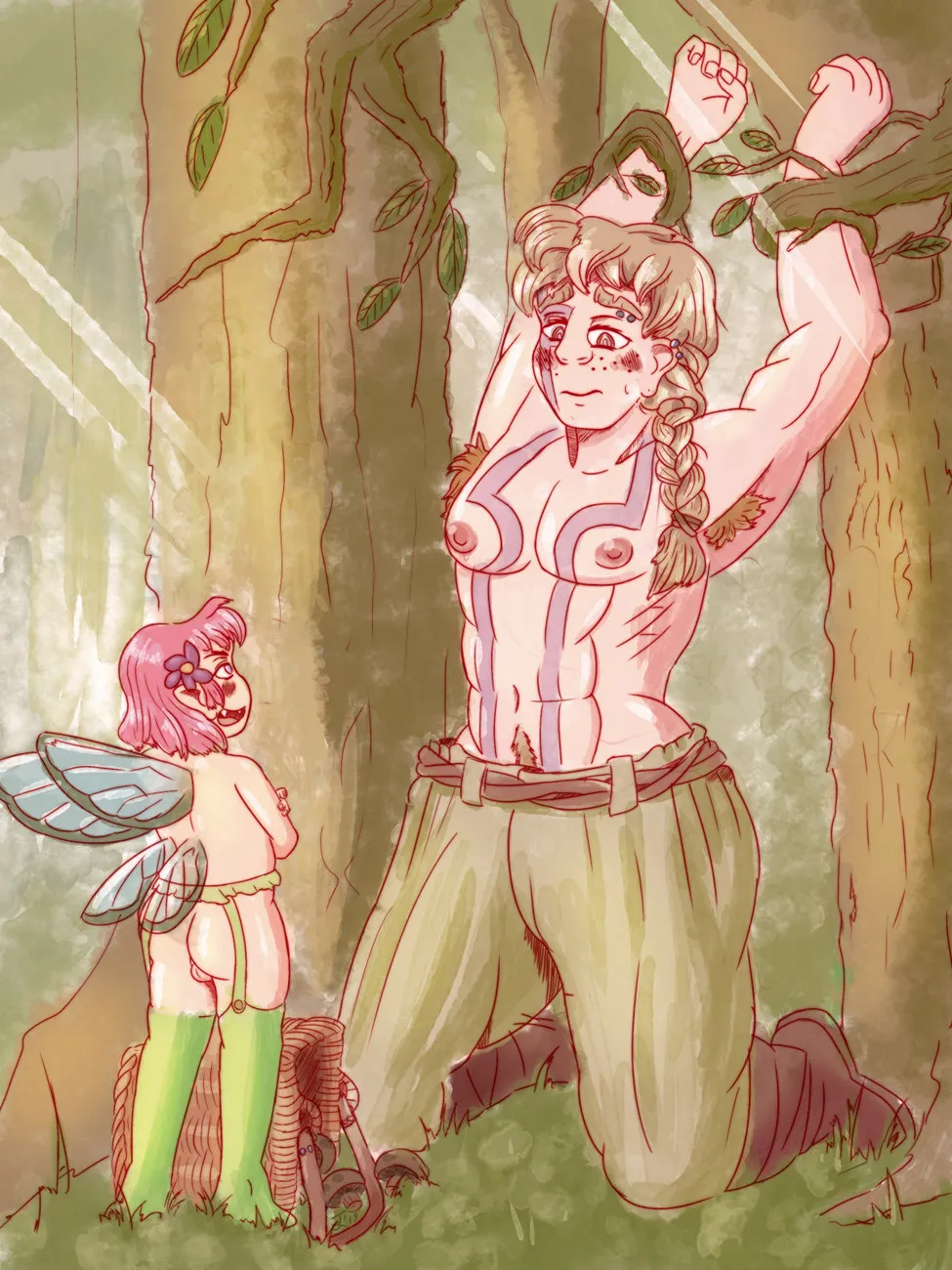 Fairy Magic porno comics
