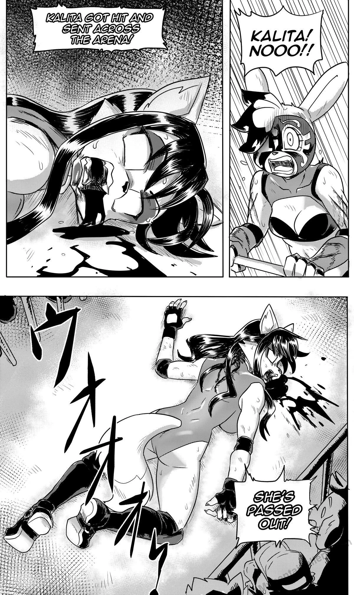Furry Fight Chronicles 51 - The Screen porno comics