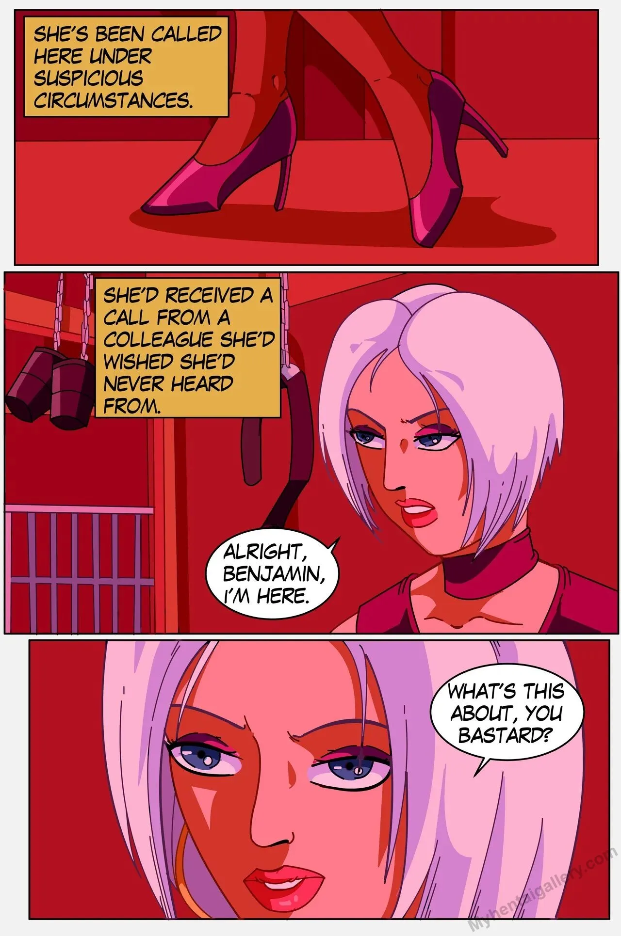Blackmail And Lust porno comics