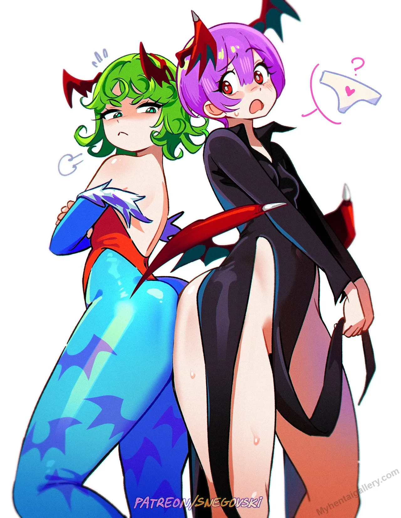 Lilith Or Tatsumaki porno comics Cover