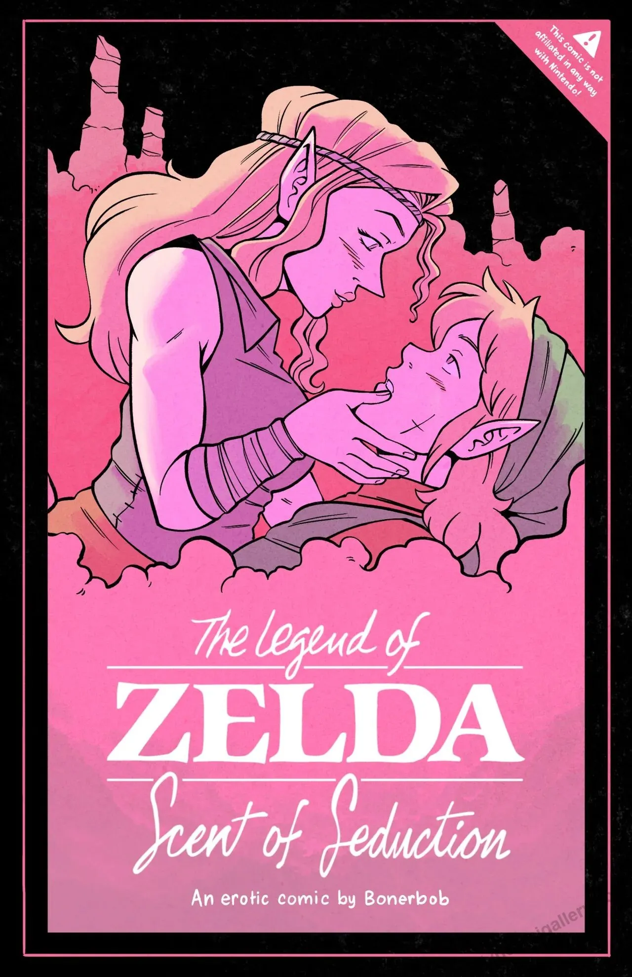 The Legend Of Zelda - Scent Of Seduction porno comics Cover