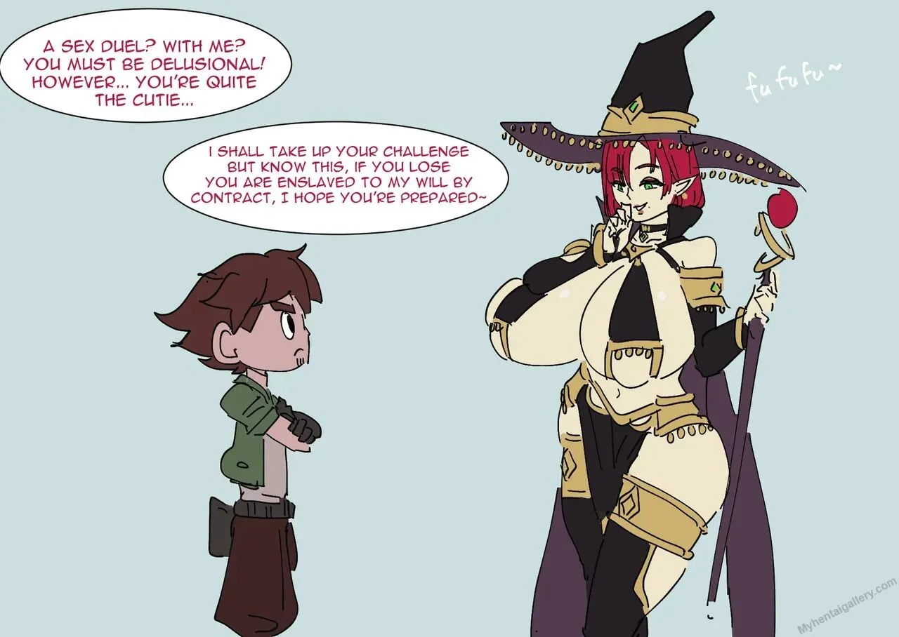 Short King And The Witch porno comics