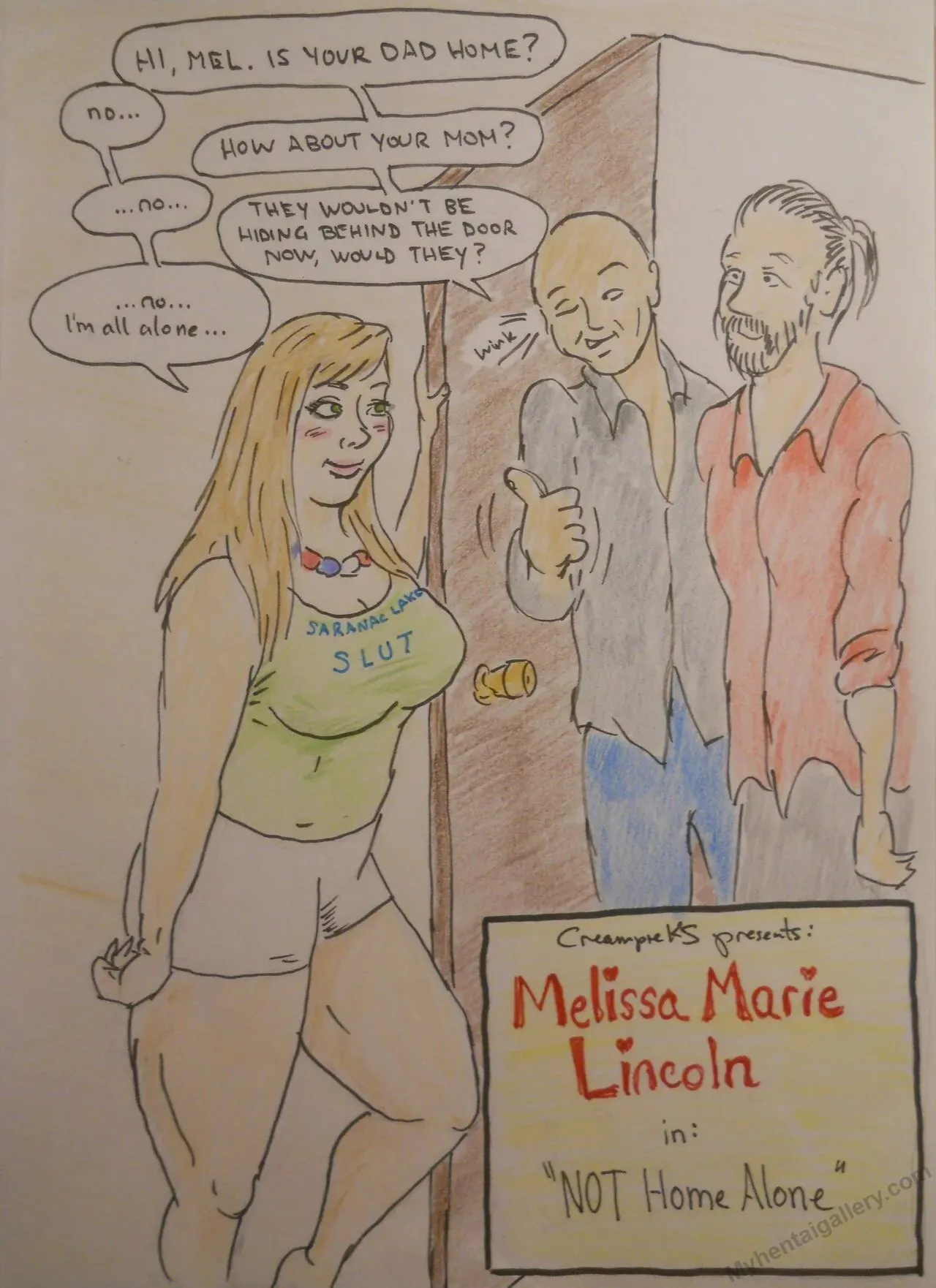 Melissa Marie Lincoln 2 porno comics Cover