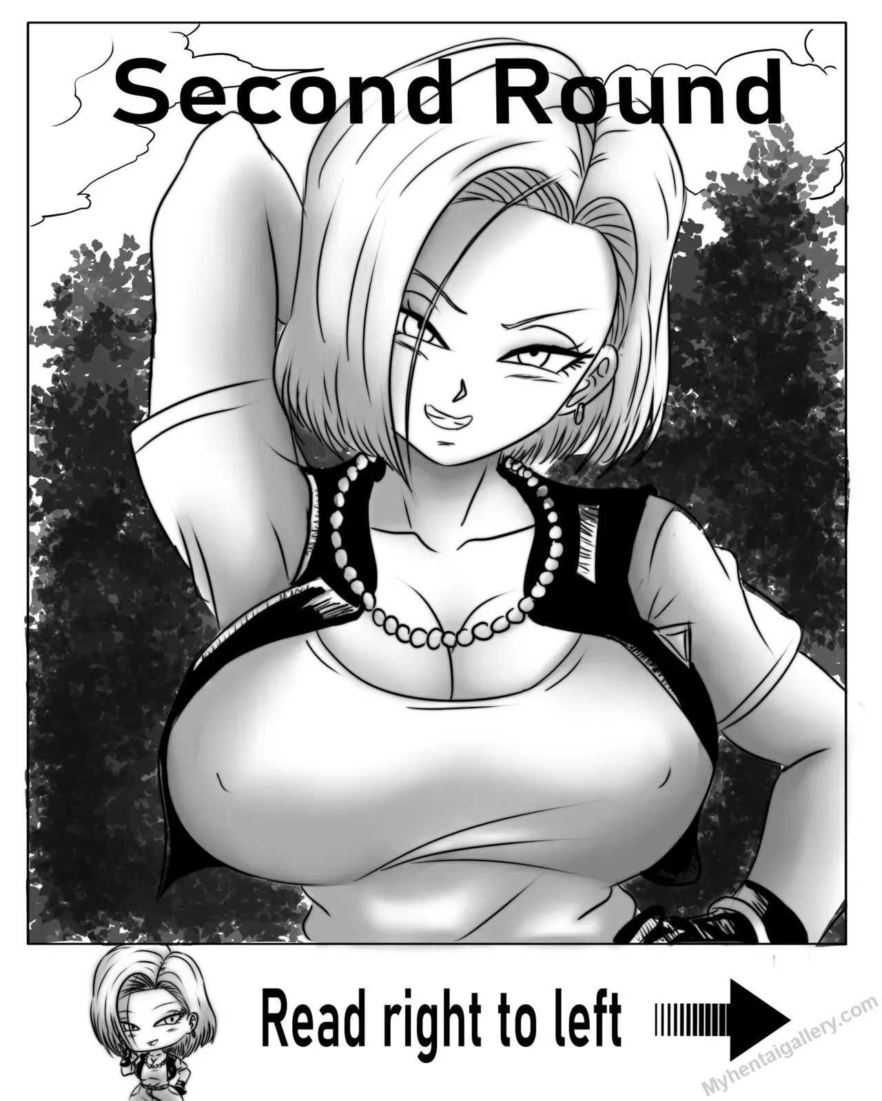 Second Round porno comics Cover