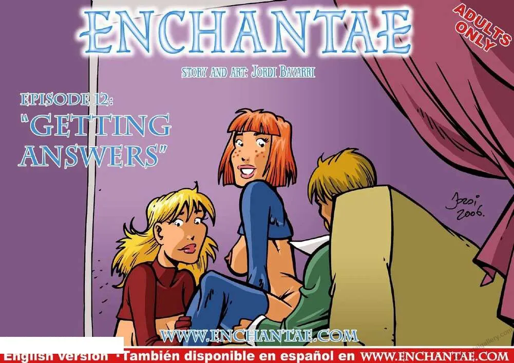 Enchantae 12 - Getting Answers porno comics Cover