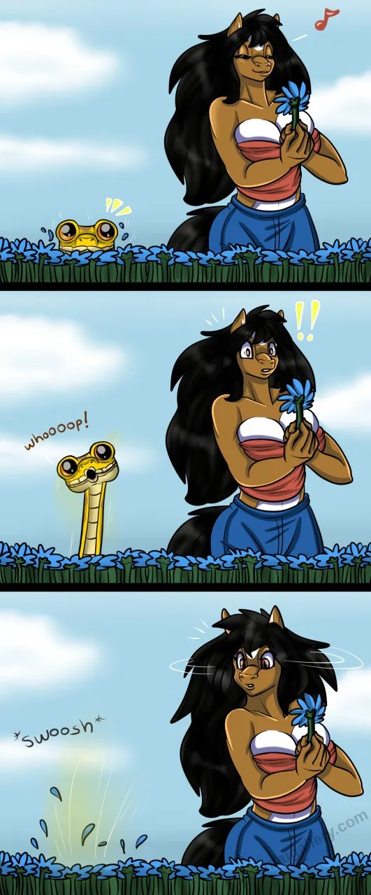 The Encounter With The Whoop porno comics Cover