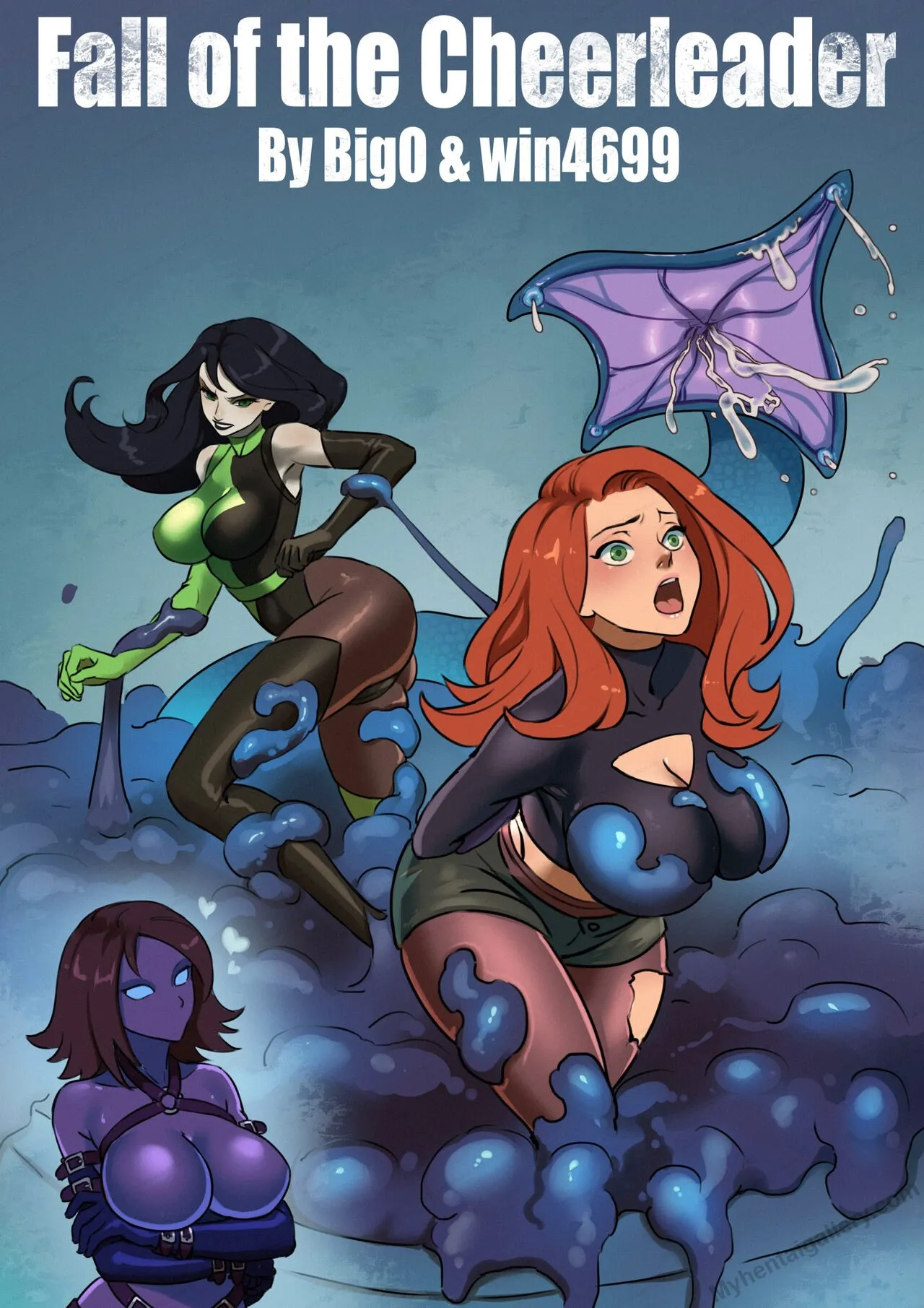 Fall Of The Cheerleader porno comics Cover