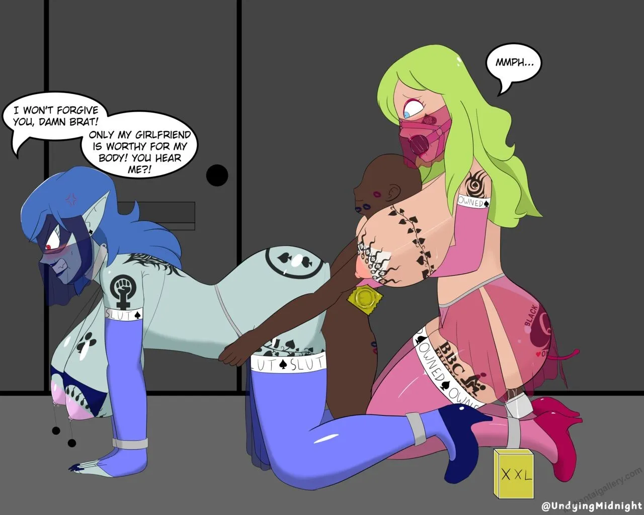 Universe 2's Kamikaze Fireballs porno comics
