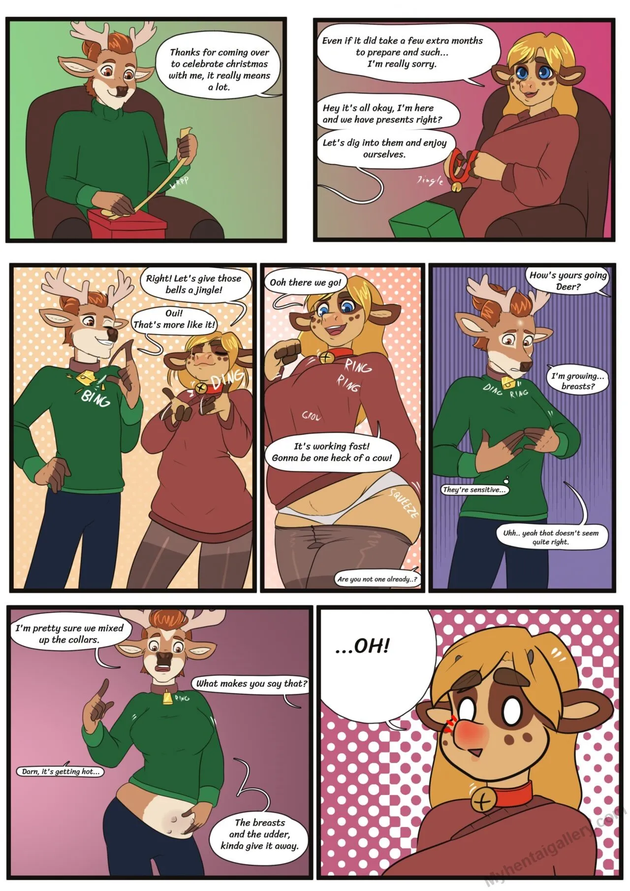 Some Late Presents porno comics Cover