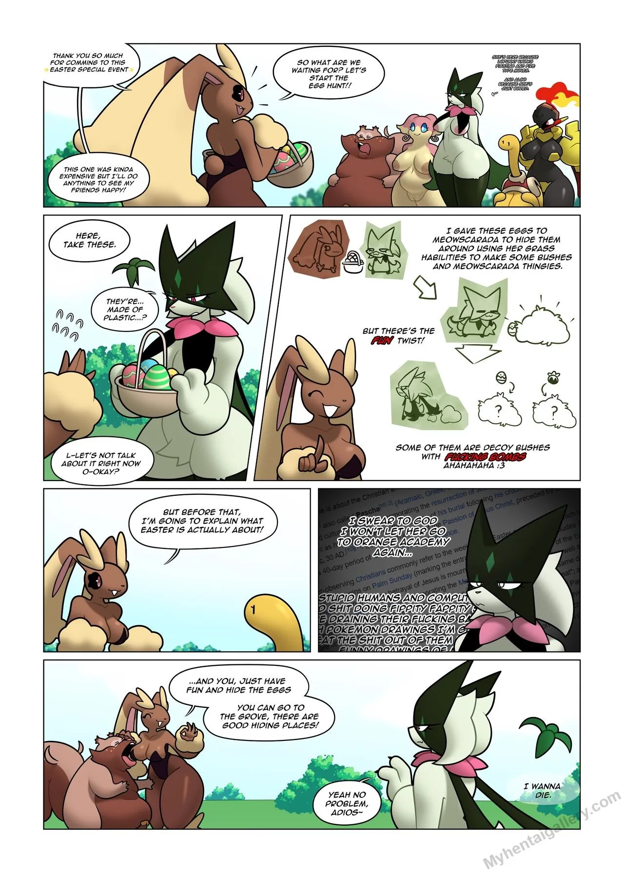 Happy Easter! porno comics Cover