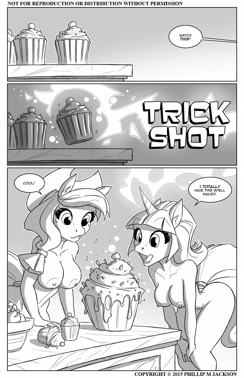 Trick Shot porno comics Cover