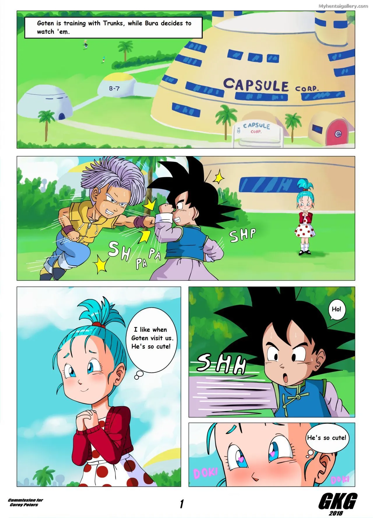 Bura And Goten porno comics