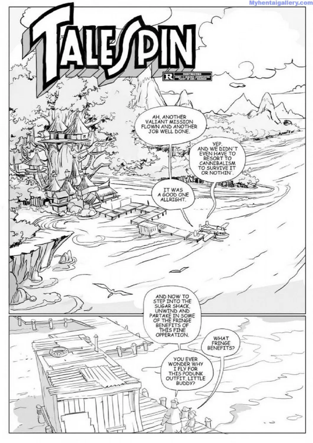 Talespin porno comics