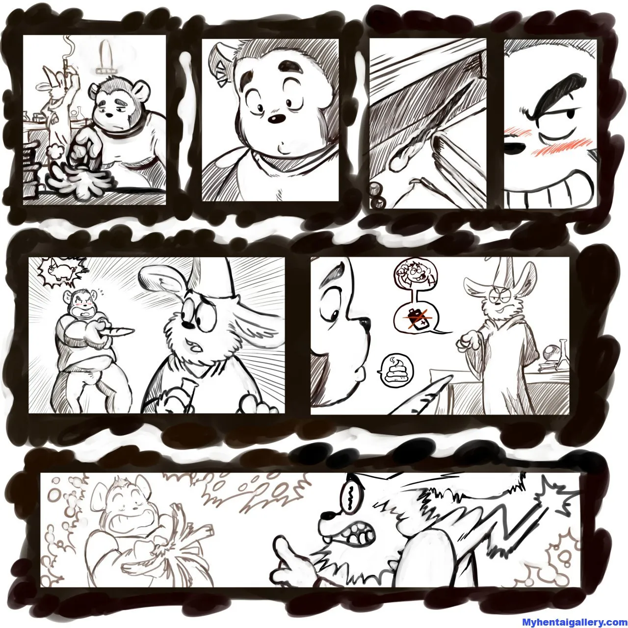 Role Reversal porno comics