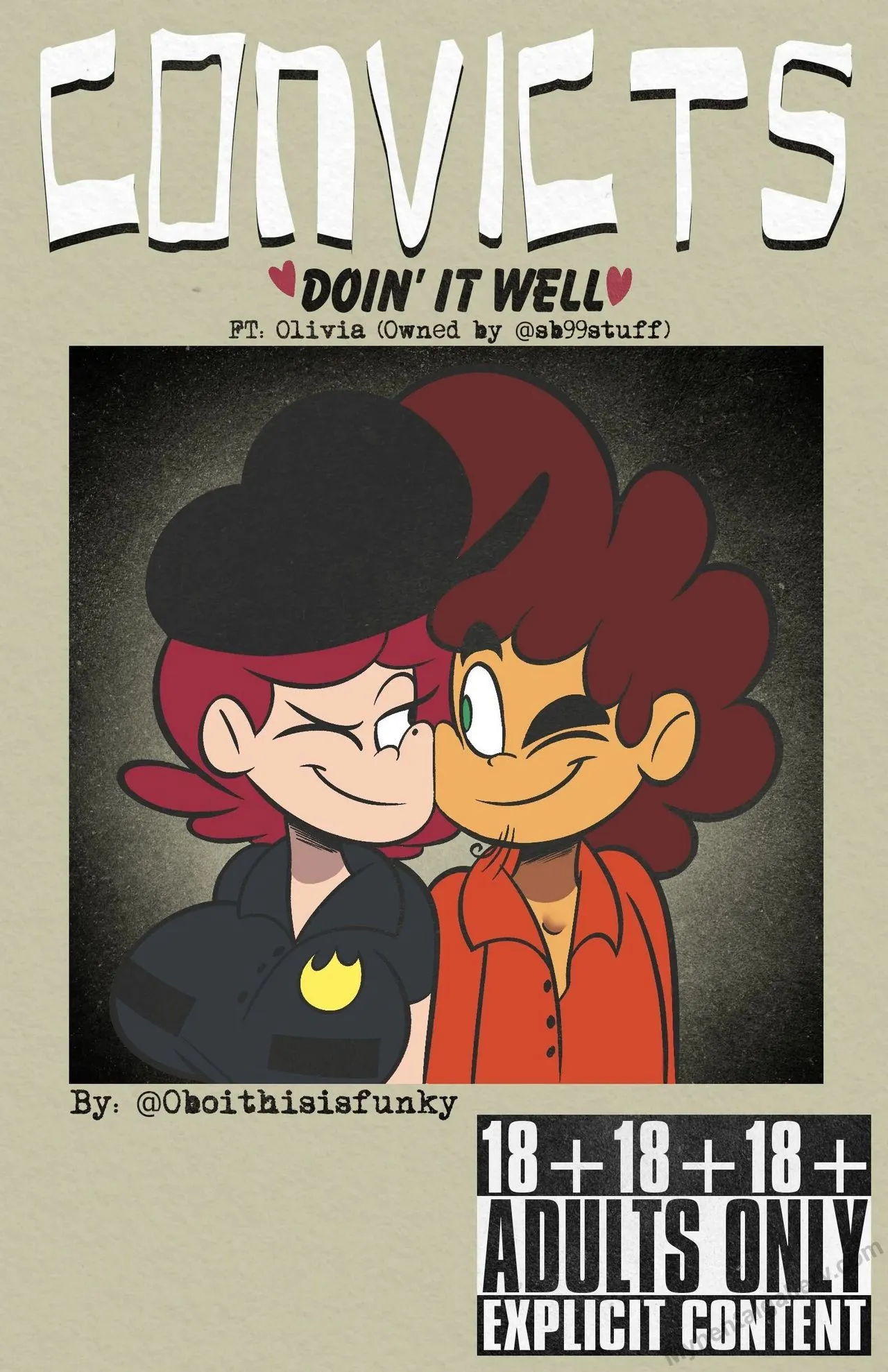Convicts 4 - Doin' It Well porno comics