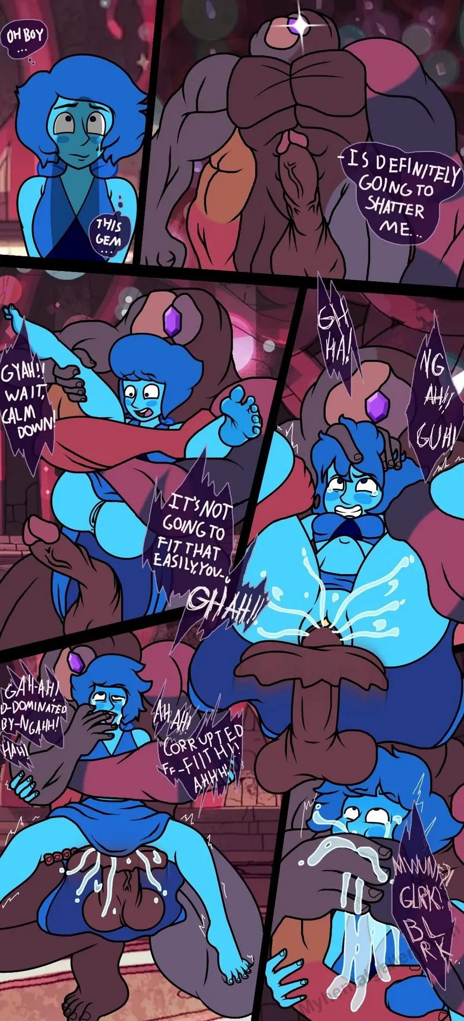 Lapis Shattered porno comics Cover
