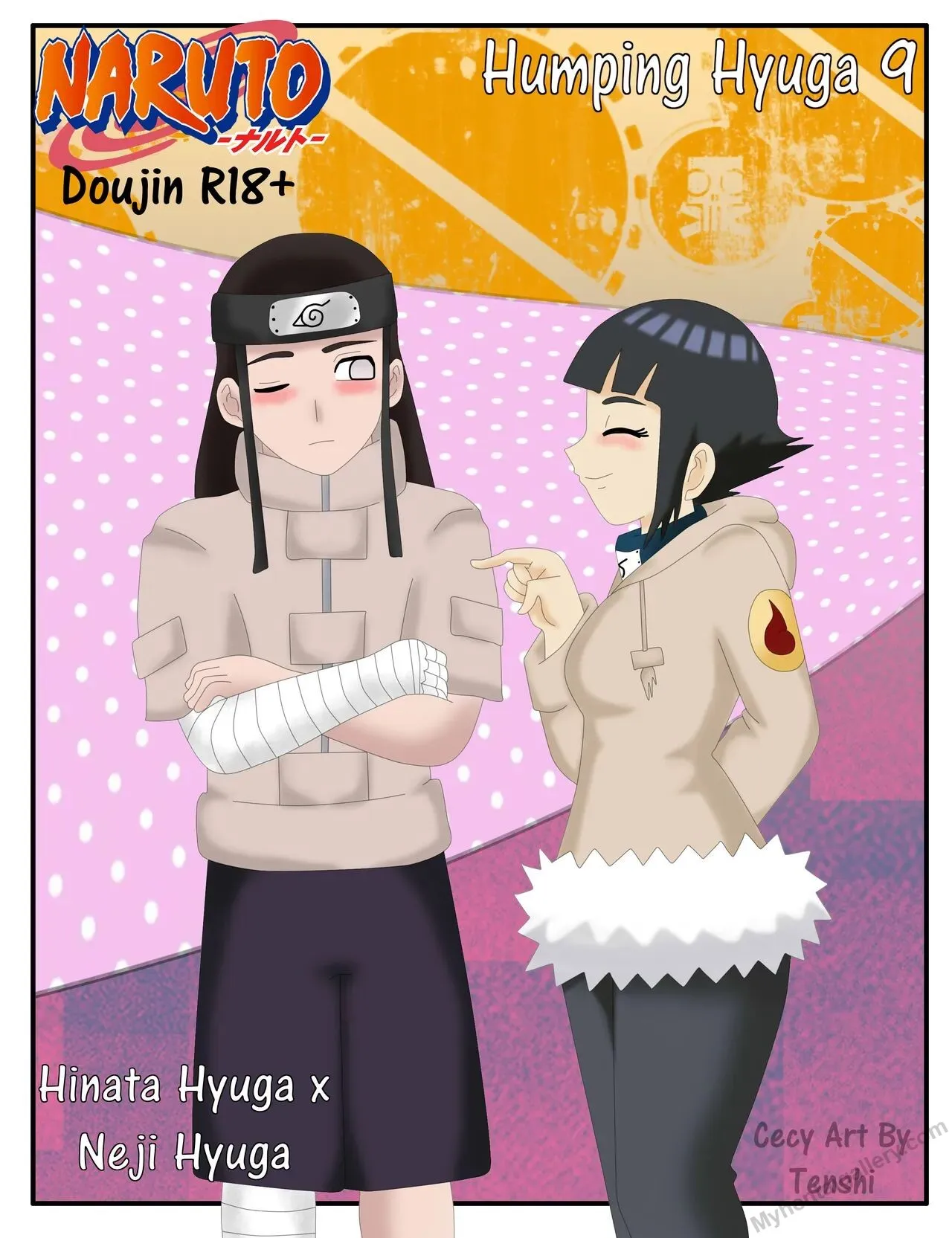 Humping Hyugas 9 porno comics Cover