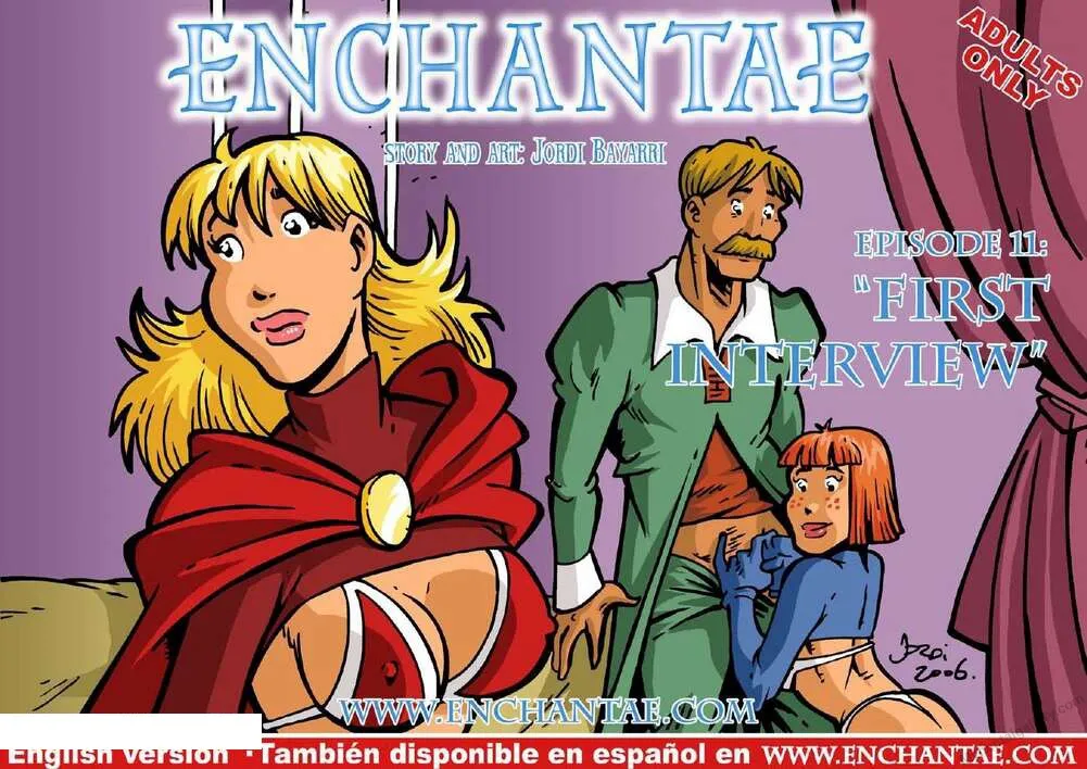 Enchantae 11 - First Interview porno comics Cover