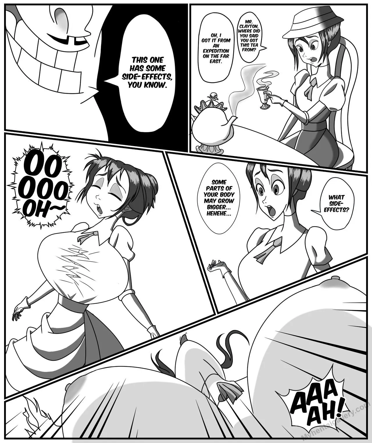 Jane Porter And the Exotic Tea porno comics