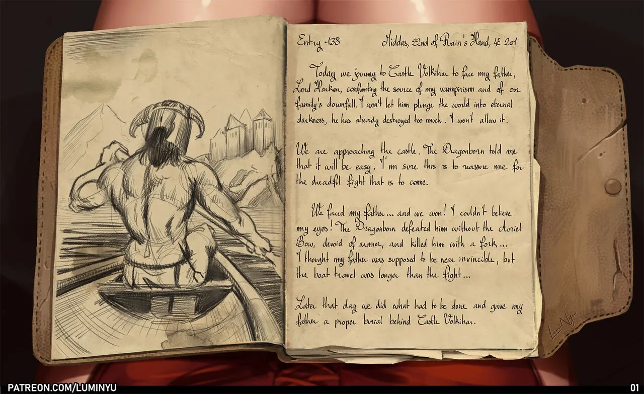 Serana's Plan porno comics Cover