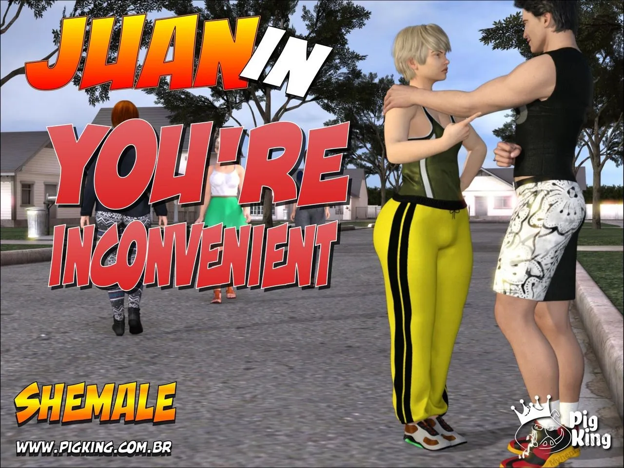 Juan - You're Inconvenient porno comics Cover