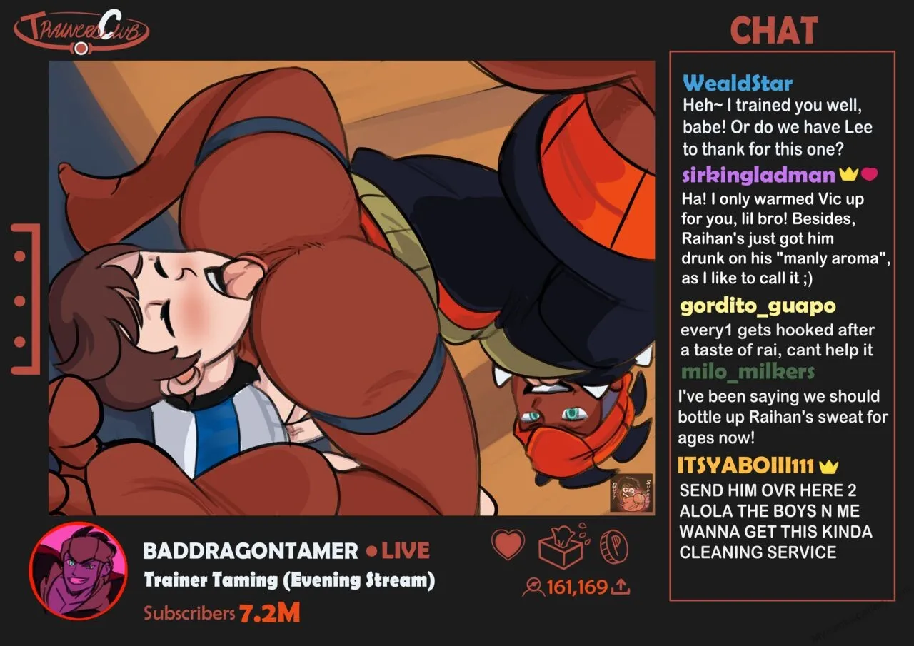 Trainer's Club porno comics