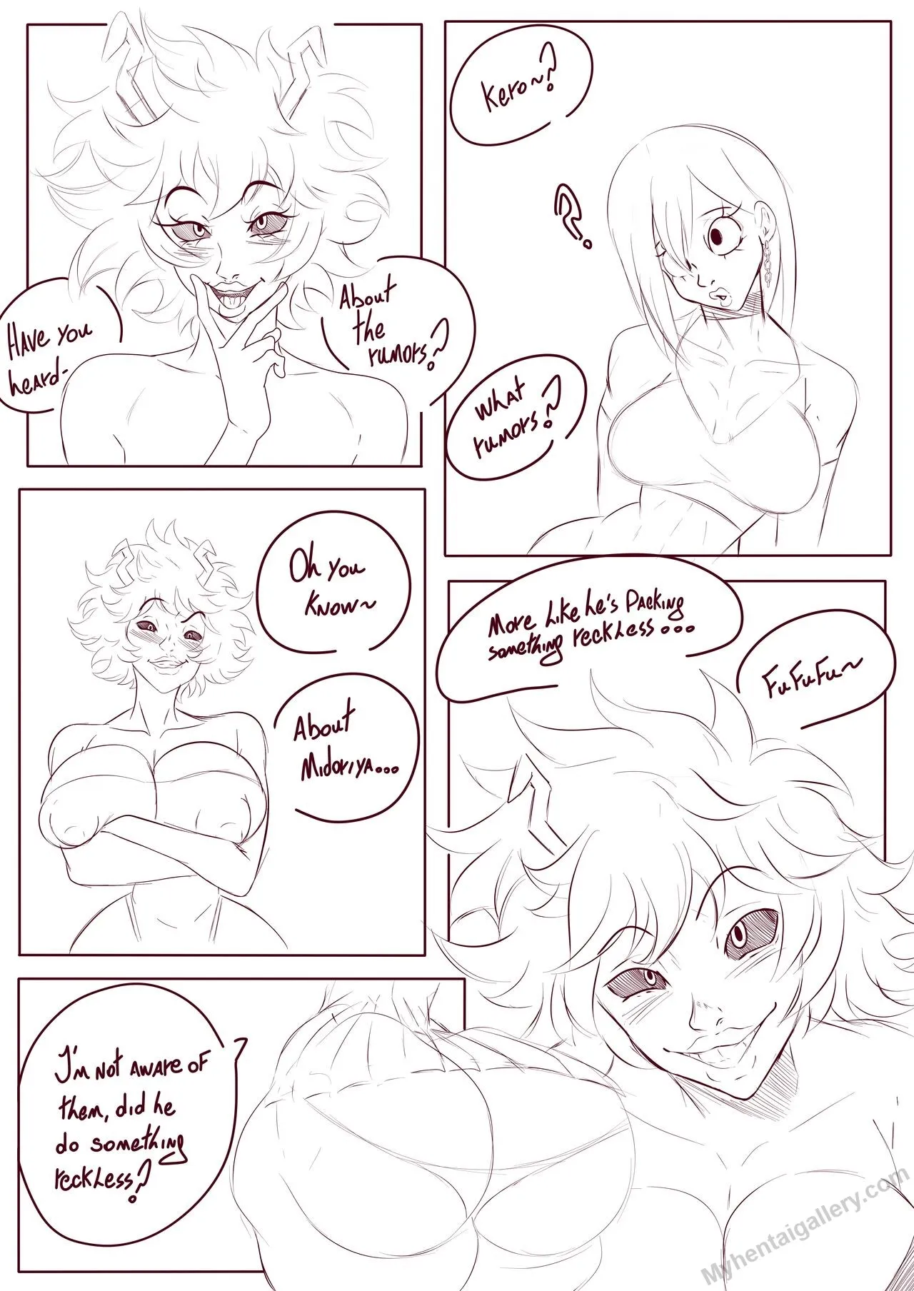 My Hero Academia - Deku's Hidden Rumor porno comics
