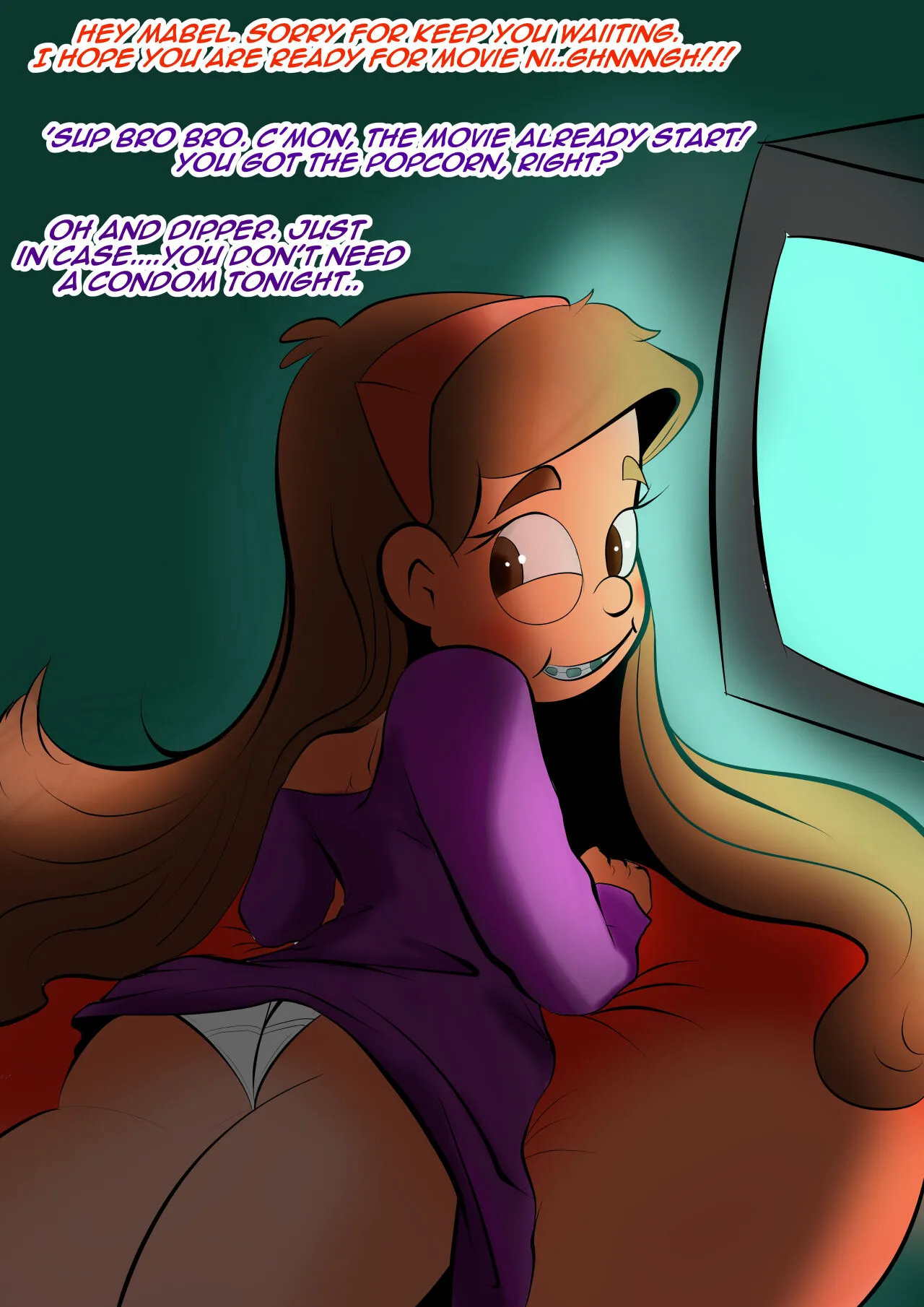 Gravity Falls - Night With Mabel porno comics