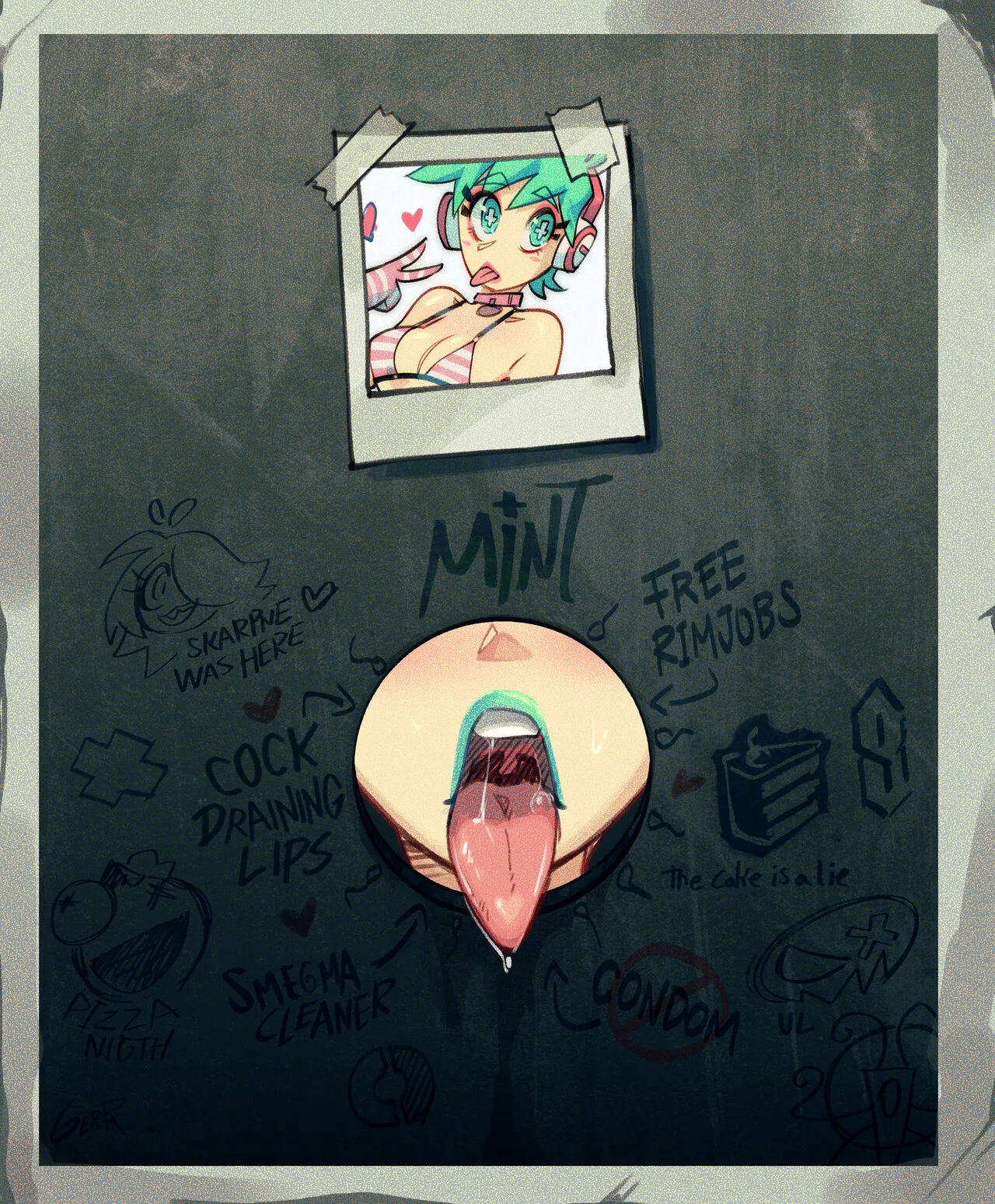 Mint Flavored Wall porno comics Cover
