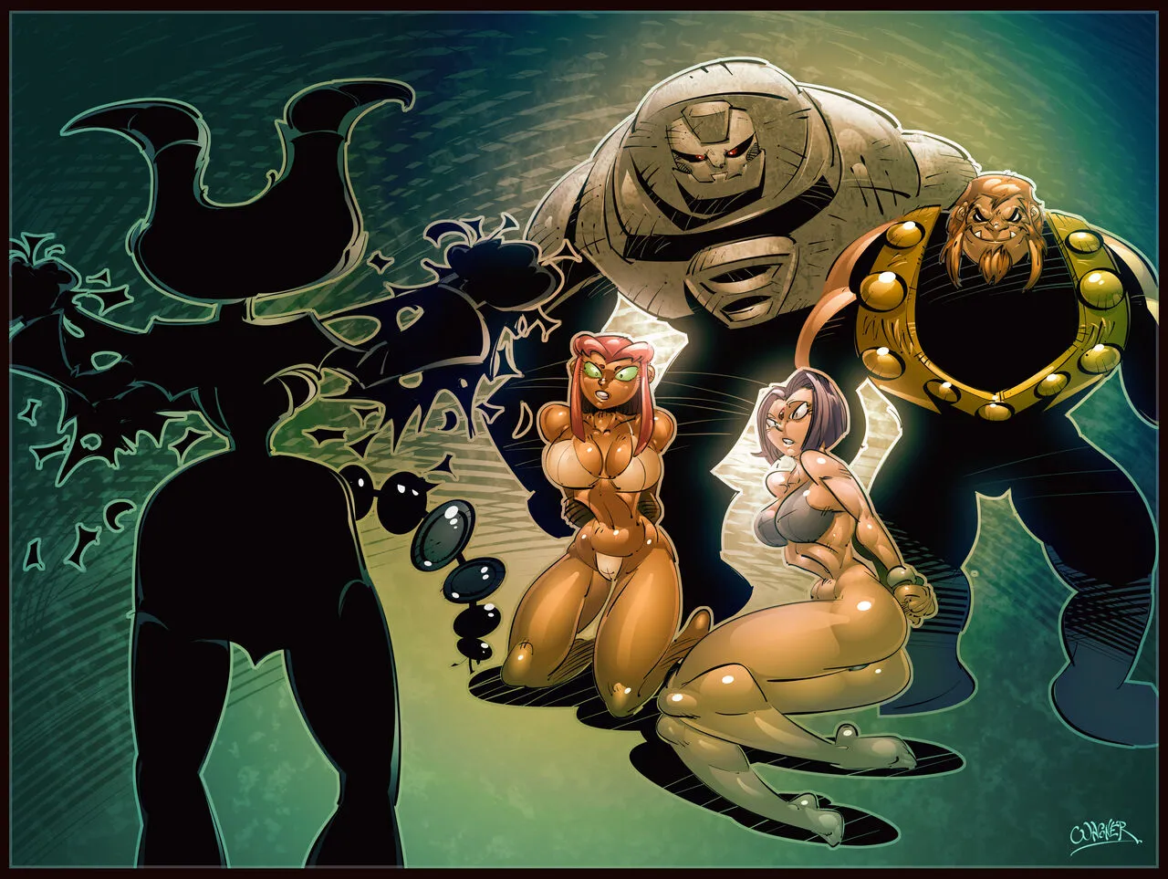 Jinx's Revenge porno comics Cover