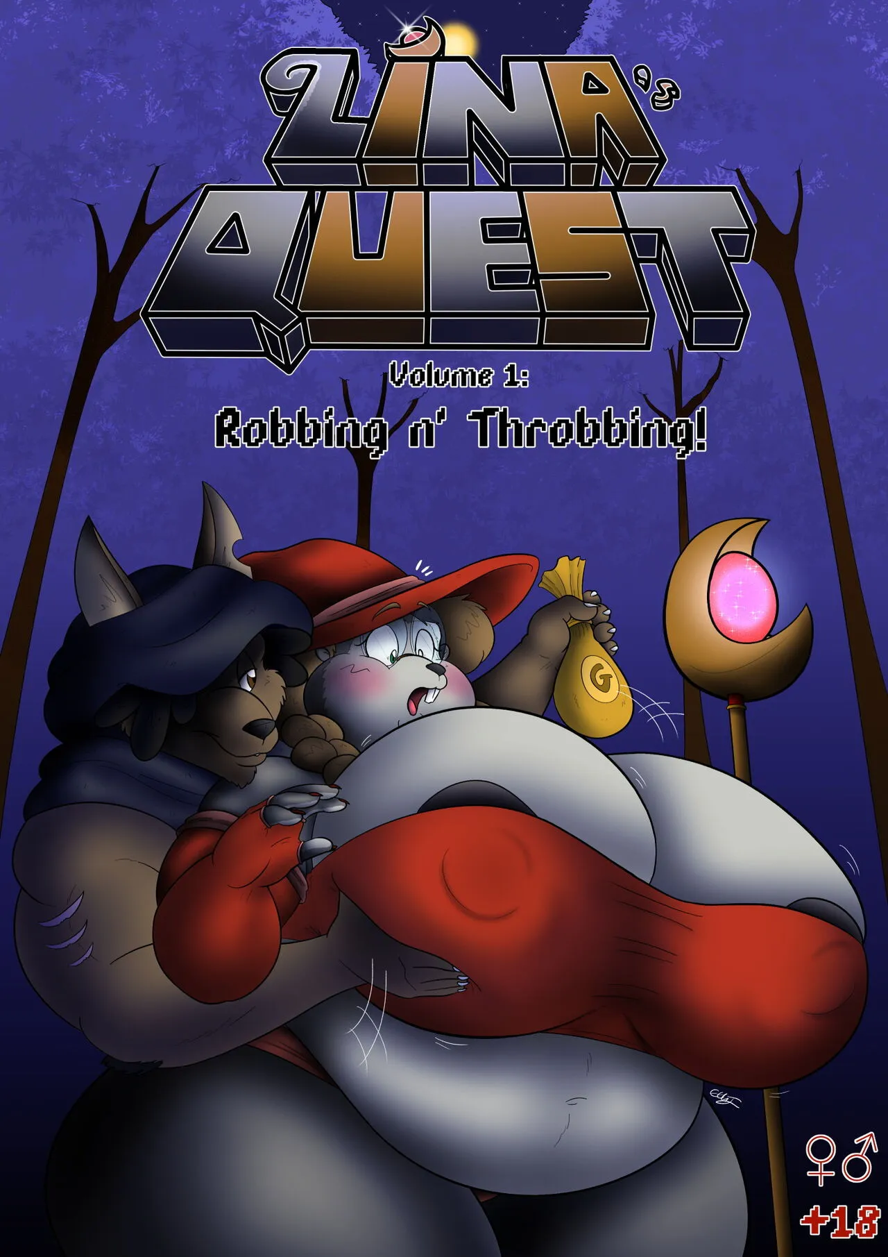 Lina's Quest porno comics Cover