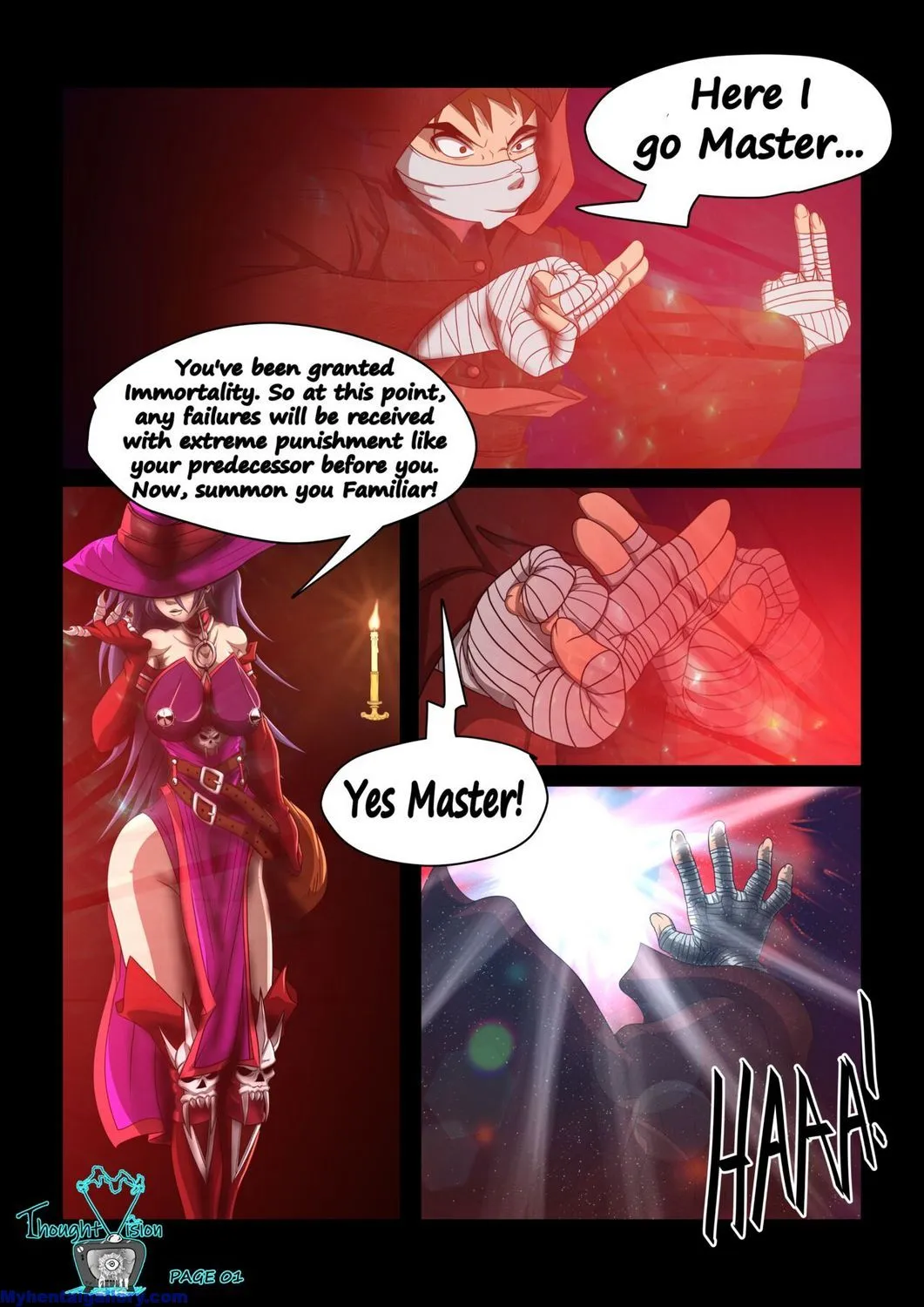 Master's Failure porno comics Cover