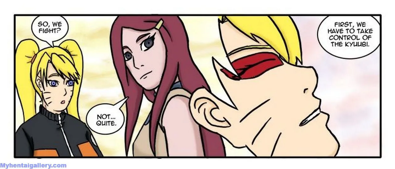 Taming The Kyuubi porno comics Cover