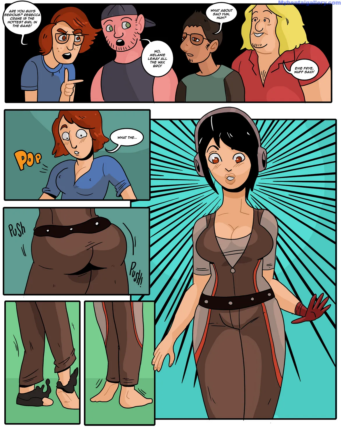 Hottest Ass Creed Girl porno comics