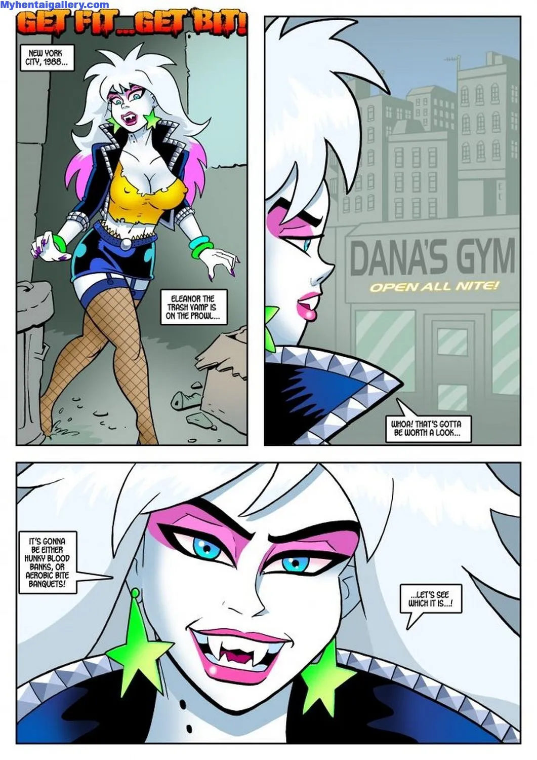 Get Fit, Get Bit porno comics